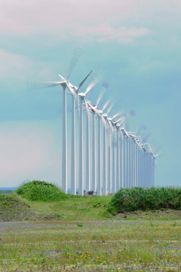 オトンルイの発電風車