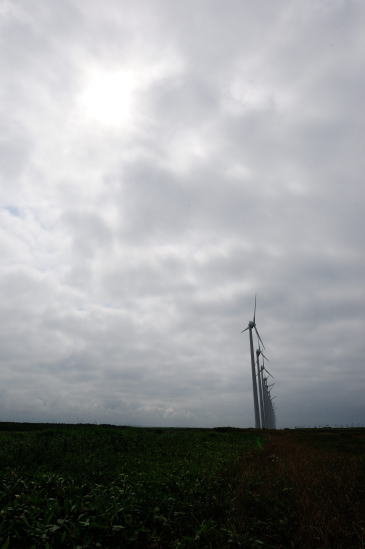 オトルンルイの発電風車