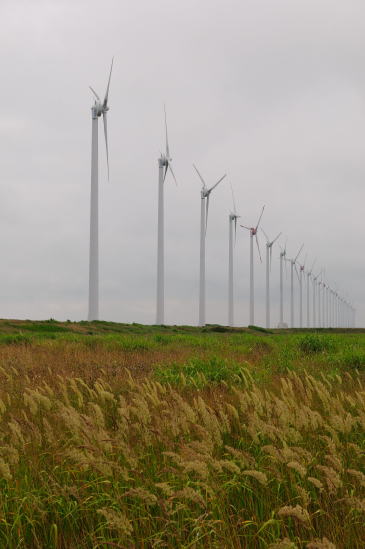 オトンルイの発電風車