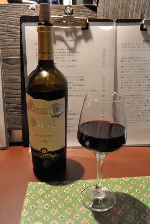 赤ワイン“パヌールカルメネール”