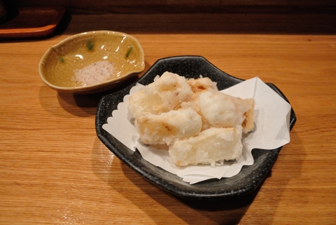 長芋の天ぷら