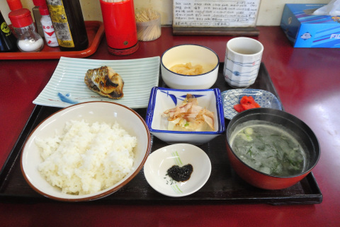焼き魚定食(にしん)