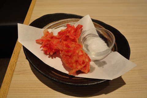 紅生姜のつまみ揚げ