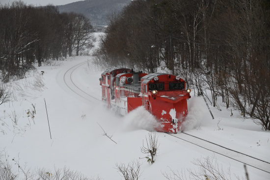 宗谷線ラッセル車